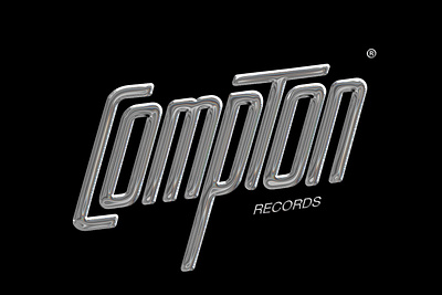 Compton Records branding logo logodesign