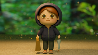 👦🏻Chubby mommy boy - Pan👦🏻 3d 3dillustration 3dmodelling character design