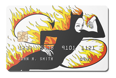 Credit card hand drawn illustration design drawing graphic design illustration