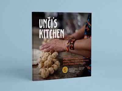 Unči’s Kitchen Cookbook Cover book design cover design graphic design