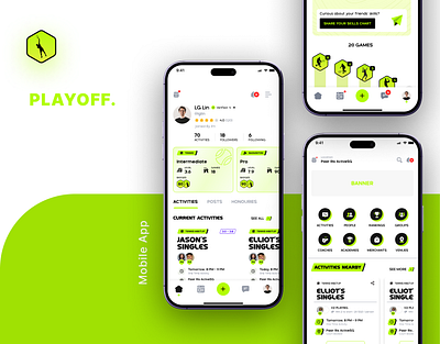 Playoff figma mobile design ui user experience ux