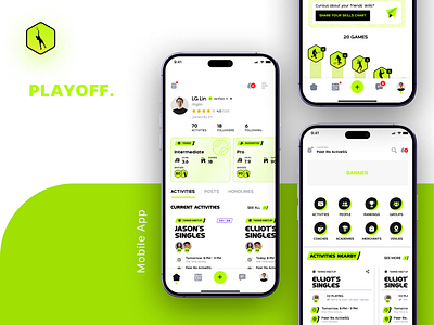 Playoff figma mobile design ui user experience ux