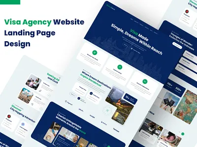 Visa Immigration Agency Landing Page Design agency designtrend2025 figma visa template graphic design immigration immigration agency ui immigration design immigration landing page landing page figma landingpagedesign ui viraluidesign visa visa application design visa appointment ui visa booking design visa consultation ui visa landing page visaagency visaimmigration
