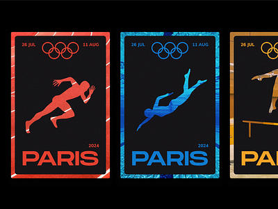 Olympics 2024 - Posters concept argentina designer freelance graphic design illustrator olympics olympics game paris 2024 poster poster design sports typography