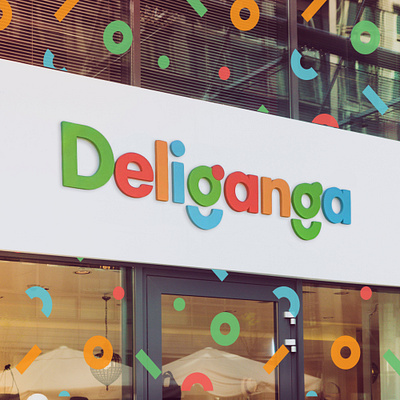 Deliganga | Branding + Web Design billboard branding colorfull ecommerce graphic design logo totebag ui web design