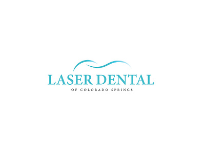 Logo for Laser Dental branding graphic design logo