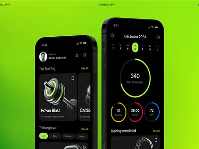 "GorillaFit" Fitness Mobile App, Have a Look! branding design fitness graphic design logo mobile app motion graphics ui ux