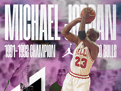 91-92: The Shrug 1991 1992 91 92 basketball blending bucket bulls champion chicago design jordan league michael nba net overlay poster print sport