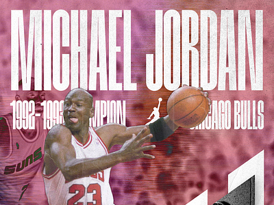 92-93: Three-Peat 1992 1993 92 93 basketball blending bucket champion championship chicago bulls design jordan league michael mj nba net overlay poster sport