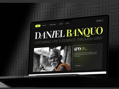 A PhotoGrapher Portfolio! branding graphic design logo motion graphics ui