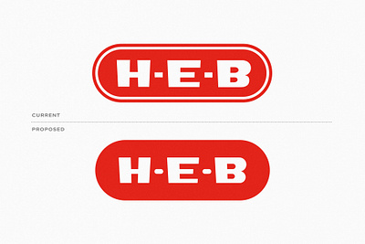 H•E•B Logo Re-design Proposal dallas fort worth galveston grocery heb houston lonestar market sanantonio tejas texan texas wordmark