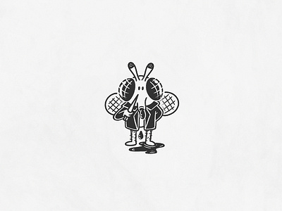 BGC8 - Pest black and white art black and white drawing digital illustration drawing illustration illustrator insect drawing insect illustration mini tattoo montreal illustration montreal illustrator small tattoo design tattoo art tattoo design