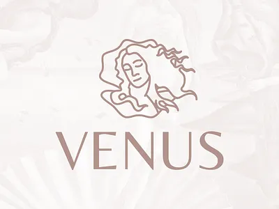 Logo Venus beauty branding goddess logo logobeauty logodesign logoparfume logoyoga love motion graphics mythology painting poster rome venus woman