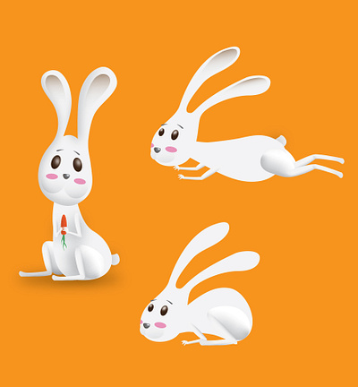 Bunny Bun design graphic design illustration vector