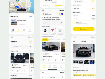 RentQu - Car Rental UI Kit App app branding car design featured figma like mobile premium uikit rent rental rentcar trending ui ui8 uikit