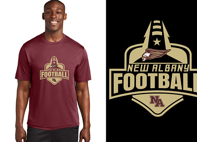 FOOTBALL TYPOGRAPHY T SHIRT DESIGN FOR POD . egal t shirt design ideas football t shirt gold color idea t shirt design maroon color t shirt motion graphics new albeny t shirt t shirt design ui