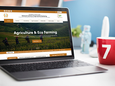 Agriculture University Website Design. agriculture agriculture university branding figma freelancing graphic design ui ui design uiux website