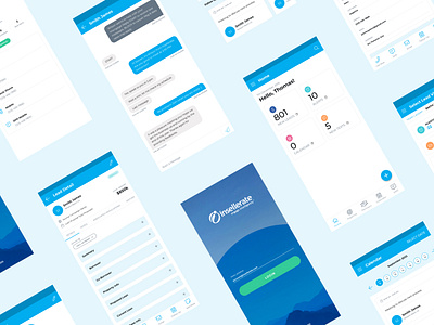 Insellerate App Design app design design mortgage ui uiux ux