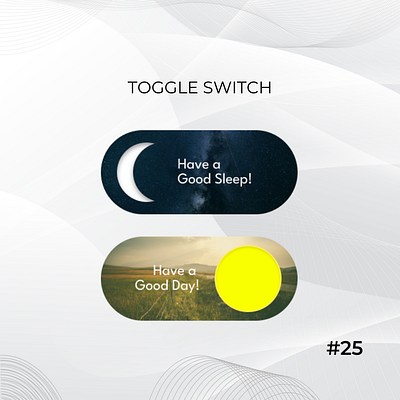 Daily UI Day-25/100: Toggle Switch (Day&Night) dailyui day 25 design designchallenge designing ui uiuxdesign ux