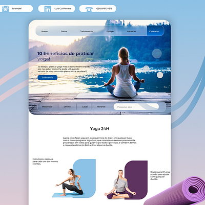 Yoga! app branding design graphic design illustration logo typography ui ux vector w