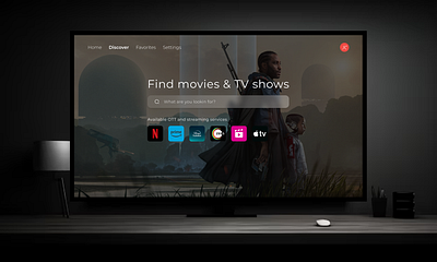 Smart TV Layout android design graphic design smart smart tv tv tv app