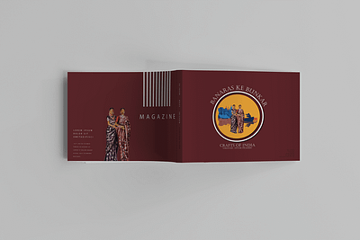 Banaras Ke Bunkar | Book layout design branding graphic design logo