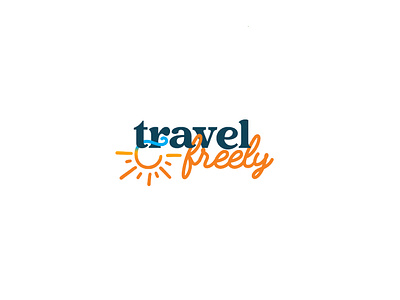 Travel Freely - Concept Logo branding design graphic design illustration illustrator logo typography vector