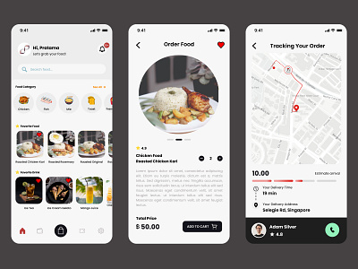 Food Delivery Mobile App app delivery food mobile ui