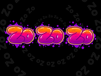 Illustration for Zo World official Website branding graphic design illustration