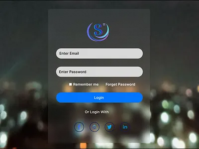 Loginpage ui