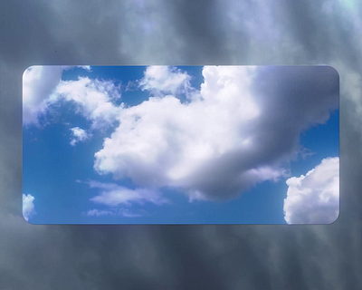 Clouds. animation timelapse video edit