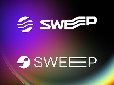 Sweep logo concepts 2 branding crypto defi identity lettering logo logotype typo typography wordmark