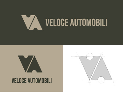 Logo/brand identity design brand identity branding car geometric form geometric logo graphic design logo logo design luxury car logo