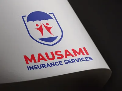 Insurance Service Logo Design 3d branding design graphic design insurance logo