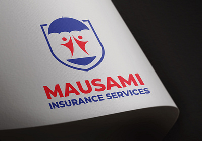 Insurance Service Logo Design 3d branding design graphic design insurance logo