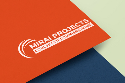 Mirai Projects Logo Design architecture branding design graphic design logo pharma plant service