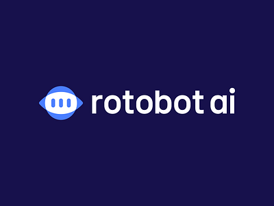 Rotobot ai ai american football artficial intelligence bot branding chatbot fantasy sport logo minimal logo robot robot logo rugby simple logo sport sport logo startup logo
