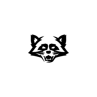 Raccoon logo animal branding creative design illustration logo logo design raccoon raccoon head logo raccoon logo