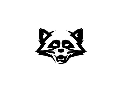 Raccoon logo animal branding creative design illustration logo logo design raccoon raccoon head logo raccoon logo