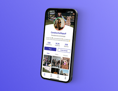 DailyUI #006 - User Profile 006 dailyui design media profile social ui