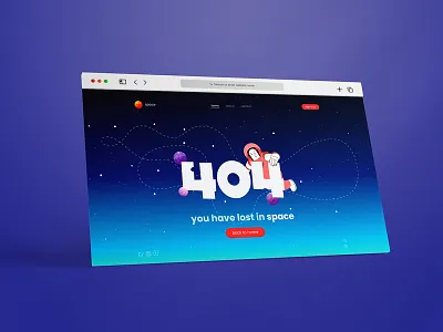 404 Page - Service Website 3d animation branding graphic design illustration logo mobile app design motion graphics typography ui ux design web design wordpress