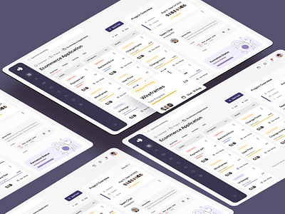 Project Management Dashboard analytics app ui branding cards design figma graphic design illustration logo ui