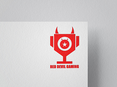 Red Devil Gaming Brand Logo Design app brand design brand identity branding design graphic design illustration logo logo design typography ui ux vector visual design