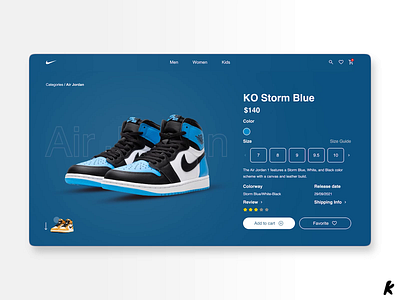 Shoes Details Page animation design details shoes transition ui website