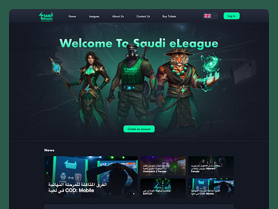 Saudi eSports - Home Page arabic betting characters crypto cs2 dota2 eleague esport esports gambling game gaming home page landing mascots saudi sport sport betting