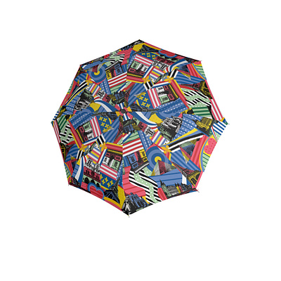 Paris Pop artwork knirps olympics paris pop art umbrella