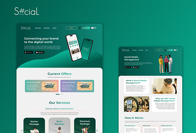 Social Bread Website design ui ux web design