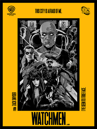 Watchmen(2009) | Poster art artdesign artposter filmposter graphic design illustration movieposter poster typography watchmen