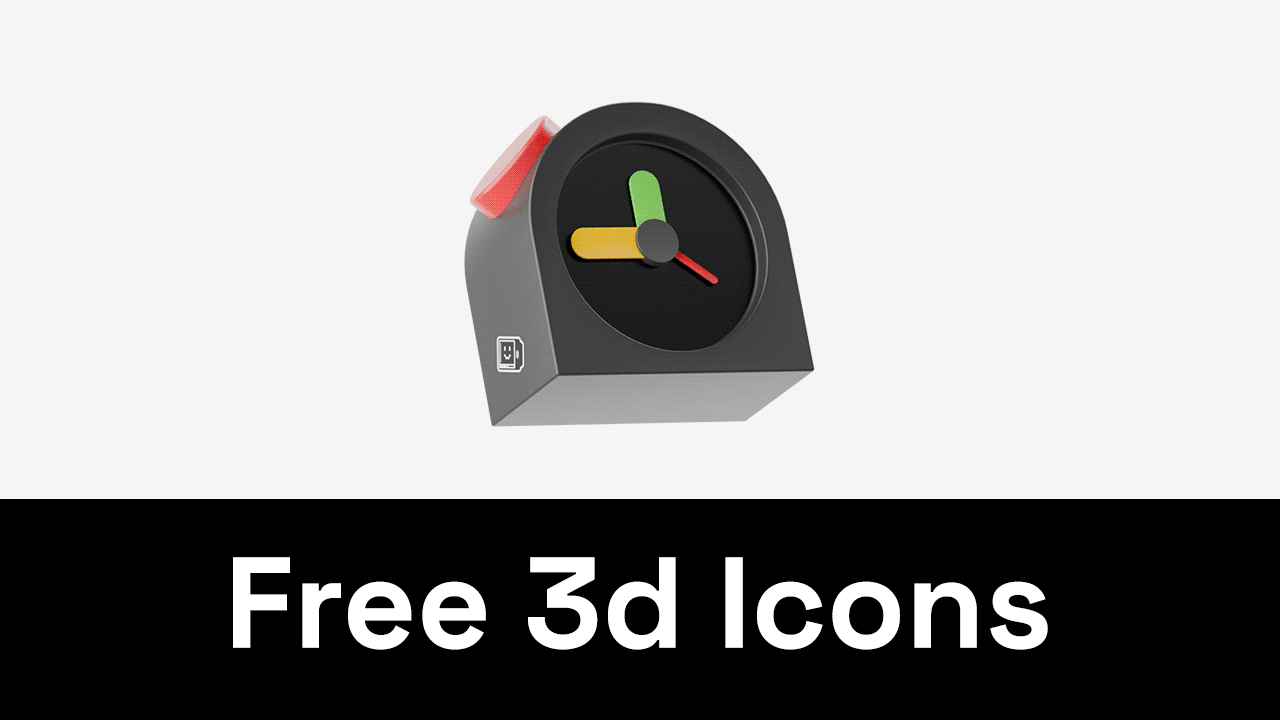 Free 3D Icons for the Community 3dicons blender3d branding cinema4d design free octane photoshop