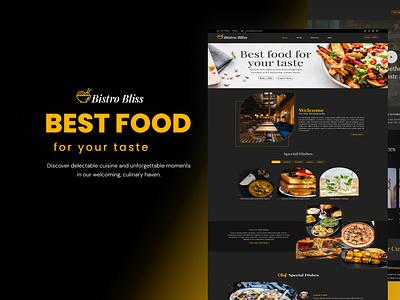 Best Food For Your Taste: Expert Recipes, Reviews & Culinary Tip 3d animation bestfood branding cookingadvice culinarytips foodreviews gourmet graphic design logo motion graphics recipes ui